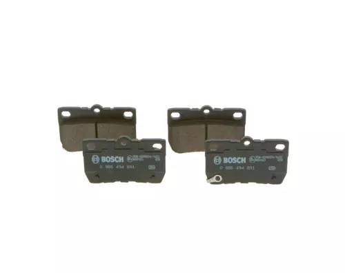 BOSCH Brake Pad Set, disc brake (0986494891)