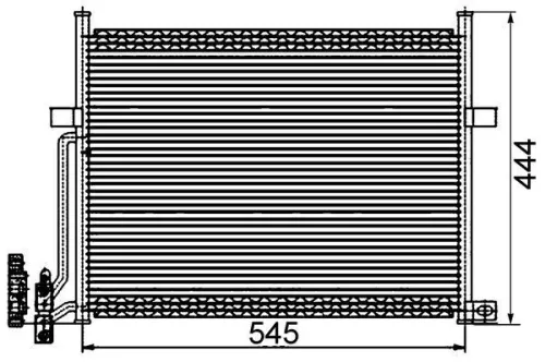 Condenser, air conditioning