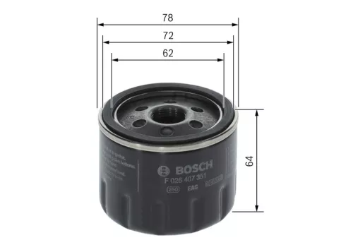 BOSCH Oil Filter (F026407351)
