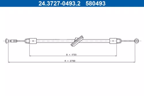 Cable Pull, parking brake