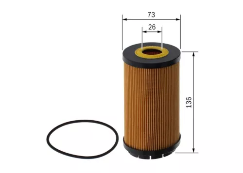 BOSCH Oil Filter (F026407344)