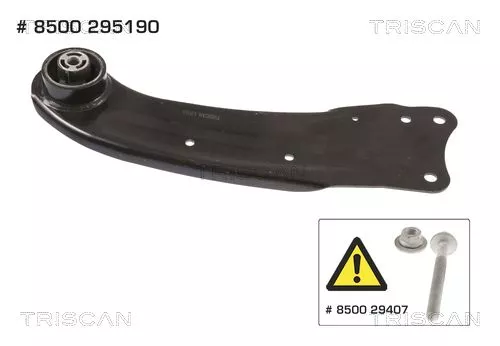 Control/Trailing Arm, wheel suspension