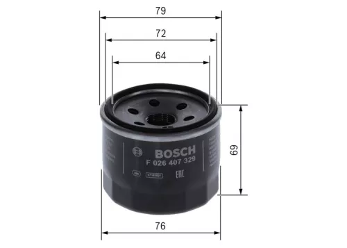 BOSCH Oil Filter (F026407329)