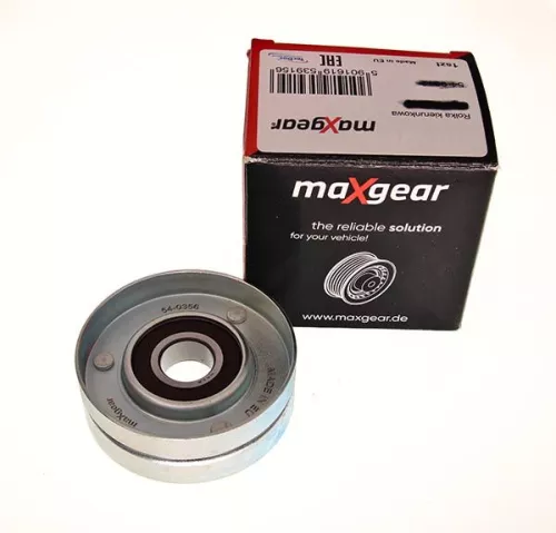 MAXGEAR Tensioner Pulley, V-ribbed belt (54-0356)