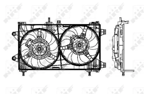NRF Fan, engine cooling (47802)