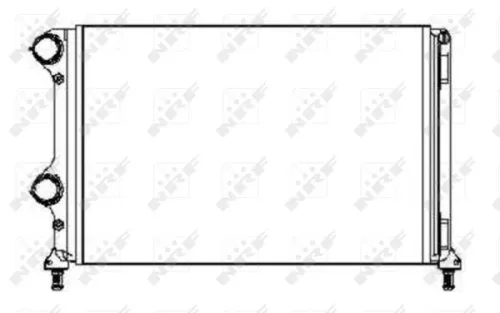 NRF Radiator, engine cooling (53245)