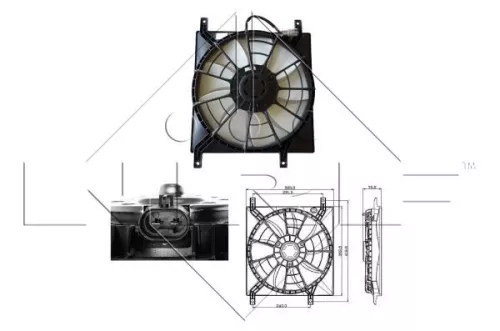Fan, engine cooling