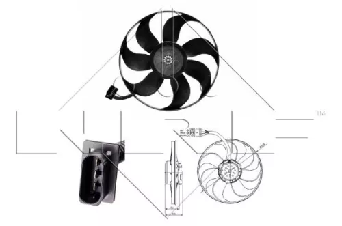 Fan, engine cooling
