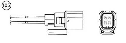 NTK Oxygen Sensor (1352)
