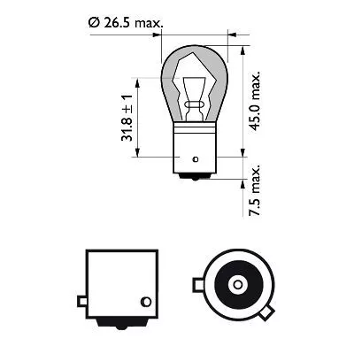 PHILIPS Bulb (12496SVB2)