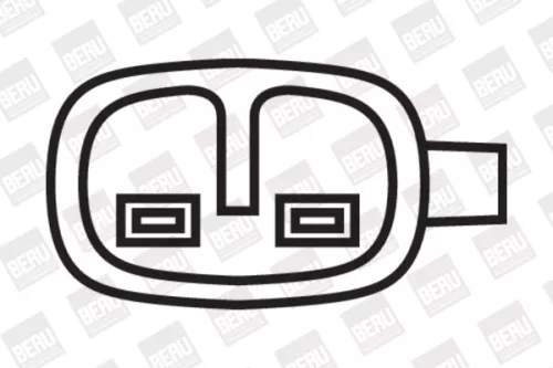 BorgWarner (BERU) Ignition Coil (ZS052)