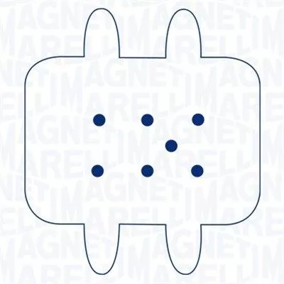 MAGNETI MARELLI Window Regulator (350103857000)