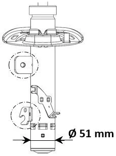 KYB Shock Absorber (3348012)