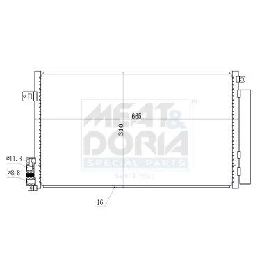 Condenser, air conditioning