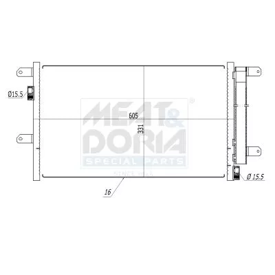 Condenser, air conditioning
