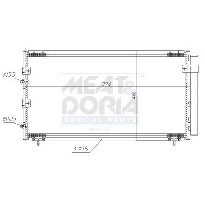 Condenser, air conditioning