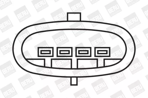BorgWarner (BERU) Ignition Coil (ZS371)