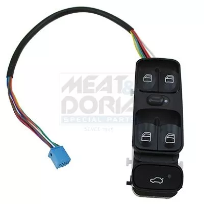 Switch, window regulator