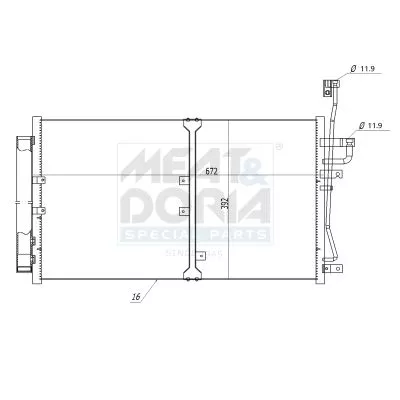 Condenser, air conditioning