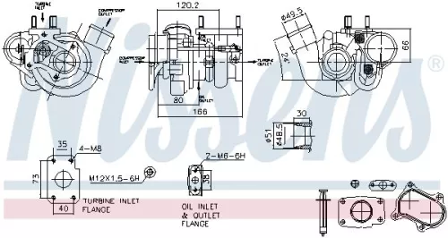 NISSENS Charger, charging (supercharged/turbocharged) (93473)