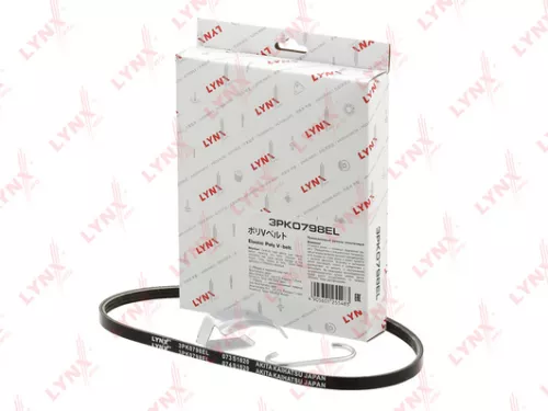 Poly V-Belt, elastic