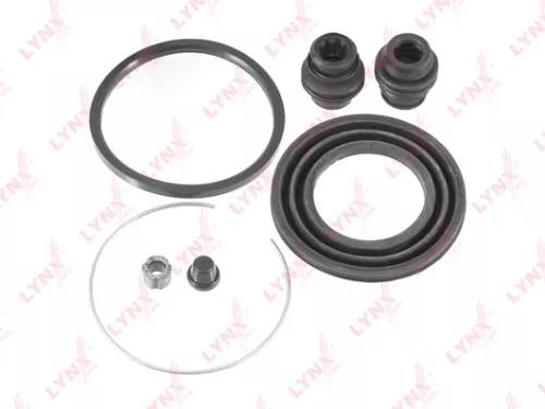 Brake caliper repair kit, front (d64 mm, Akebono)