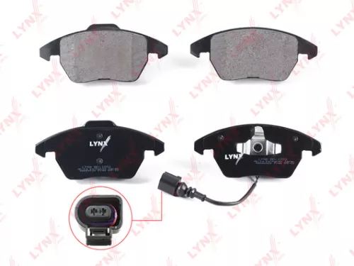 LYNXAUTO Disc brake pads, front (BD-1203)
