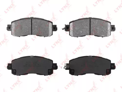 Disc brake pads, front
