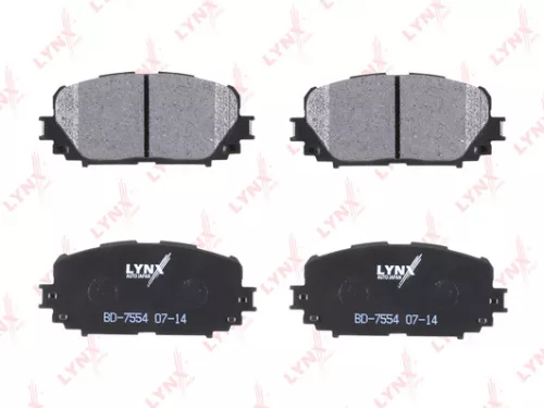 LYNXAUTO Disc brake pads, front (BD-7554)