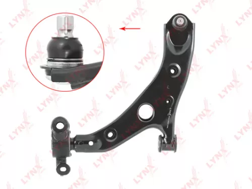 Control arm, front, lower, left