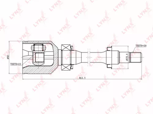 CV-Joint, inner
