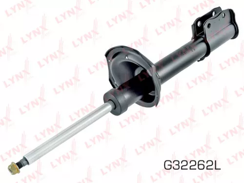 Shock absorber strut gas, left, rear