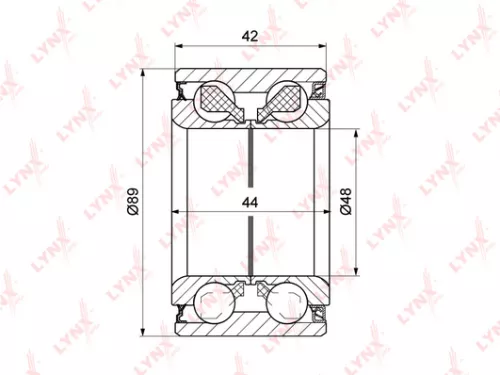 LYNXAUTO Wheel Bearing (WB-1251)